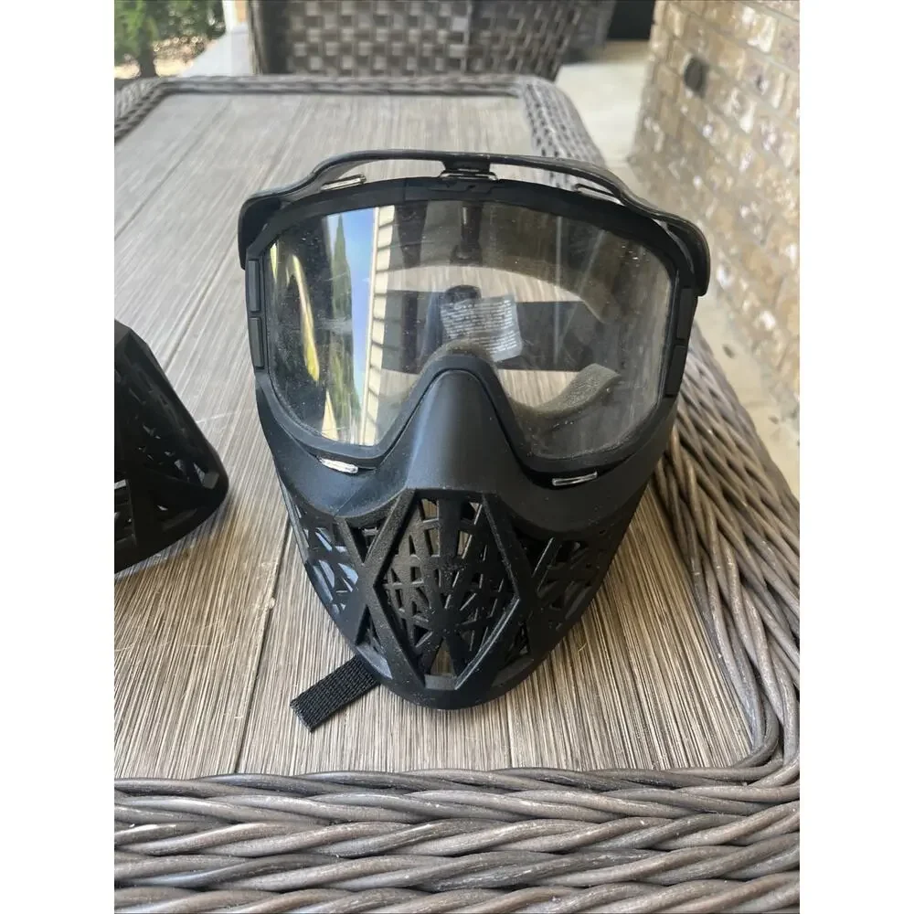 2 JT ELITE PRIME Paintball Mask w/ goggles